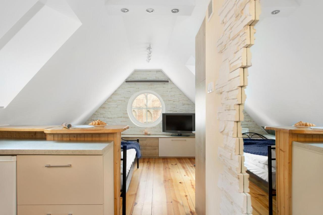 Elite Apartments Rooftop With A View Of The Old Town 그단스크 외부 사진