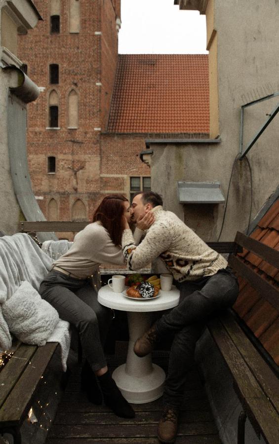 Elite Apartments Rooftop With A View Of The Old Town 그단스크 외부 사진
